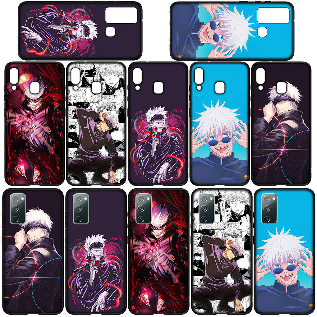 Case for iPhone 17 16 15 Xiaomi Poco F8 F7 X7 X6 M8 C85 C75 C71 Redmi Note 14 13 12 11 Pro Max A4 14C 13C 15C Anime Gojo Satoru Jujutsu Kaisen Cover
