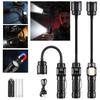 Portable Pocket Camping Light High Power Zooming Strong Flashlight  Auto Repair