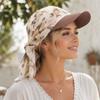 Pre-Tie Headscarf Chemo Headwear Sun Protection Chemo Cap Chiffon Baseball Cap  Available All Year
