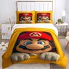 Постельное белье Super Mario, 3 предмета: Идеально подойдет для спальни или гостевой комнаты.. Мягкий и удобный, без стержня yy251009192