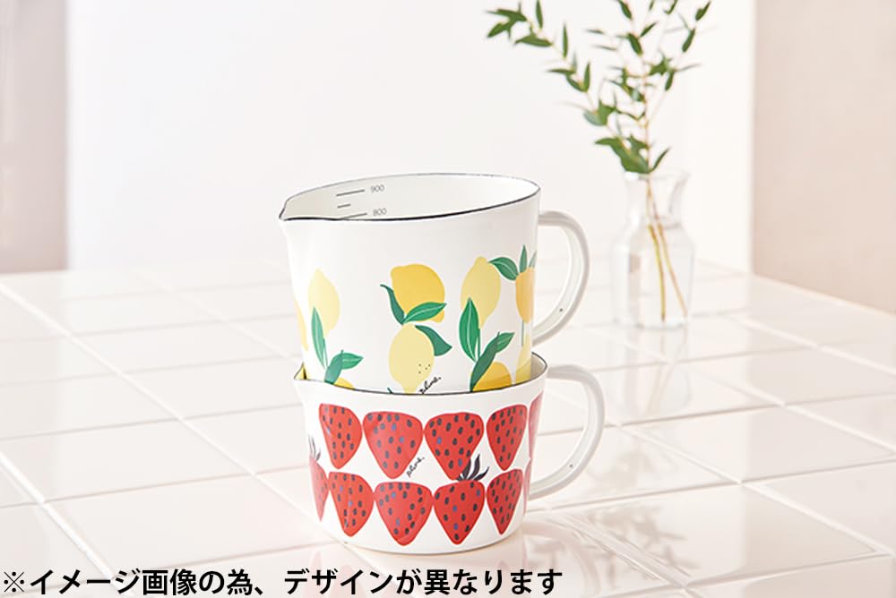 Toyoenaro plune эмалированная большая чашка пушистый цветок розовый S MC-607