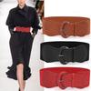 Trendy Design PU Wide Belts Bright Color Pin Buckle Belt Fashion Belt  Women's Wear