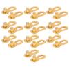 10 Pair 10 Speed Steel Bike Bicycle Chain Missing Link Connector Parts Cycling Accessory Golden