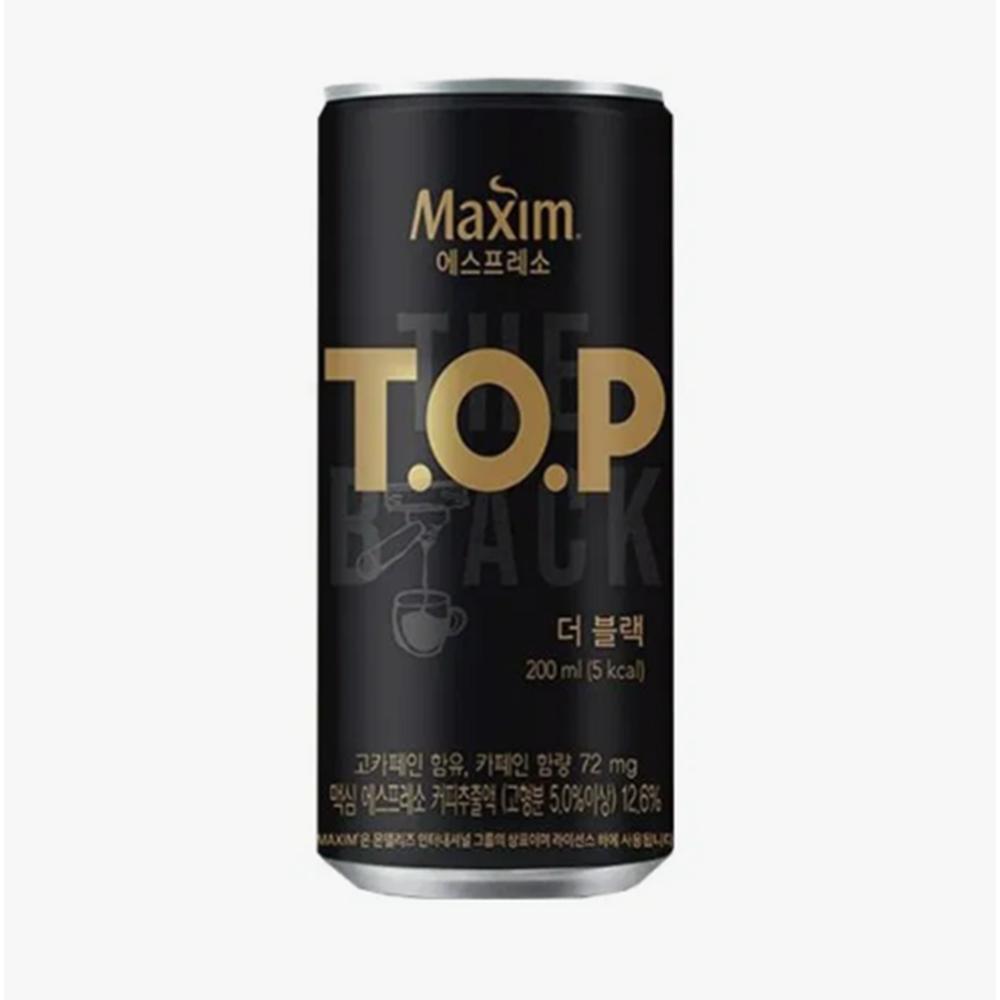 Maxim TOP 200mL The Black TOP Canned Coffee / Free Shipping 10 pcs