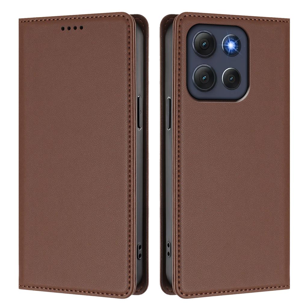 For Motorola Moto G86 Power 5G Leather Wallet Case Magnetic Closure RFID Blocking Phone Cover