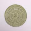 11/18/30/36 см Джутовое плетение Подставка под тарелку Подставка Нескользящая Теплоизоляционная Подушка Подкладки для посуды Коврики для тарелок и мисок Украшения Вечеринка Дом