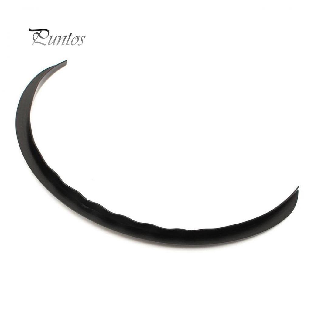 2pcs Carbon Wheel Fiber Universal Eyebrow Strip Arch Trim Fender Flare Protector