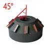 45/60/30/75/15 Degree Valve Carbide Reamer Cutter Grinding Wheel for Car Motorcycle Engine Valve Seat Repair Reamer Head