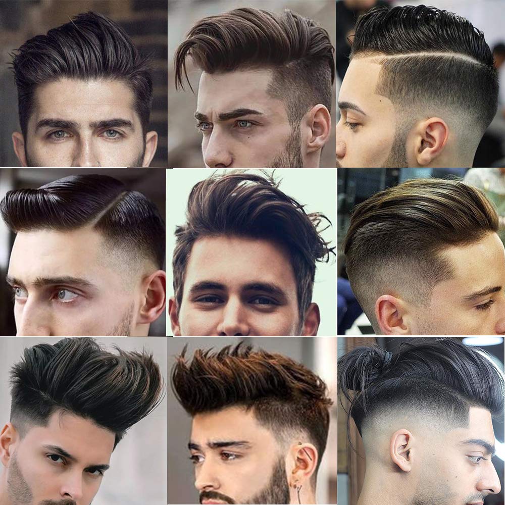 Mutuki Популярный набор для укладки для парикмахеров и волос Мужская расческа, Расческа, 5, Антистатическая, Унисекс, Салоны, Kusi-03