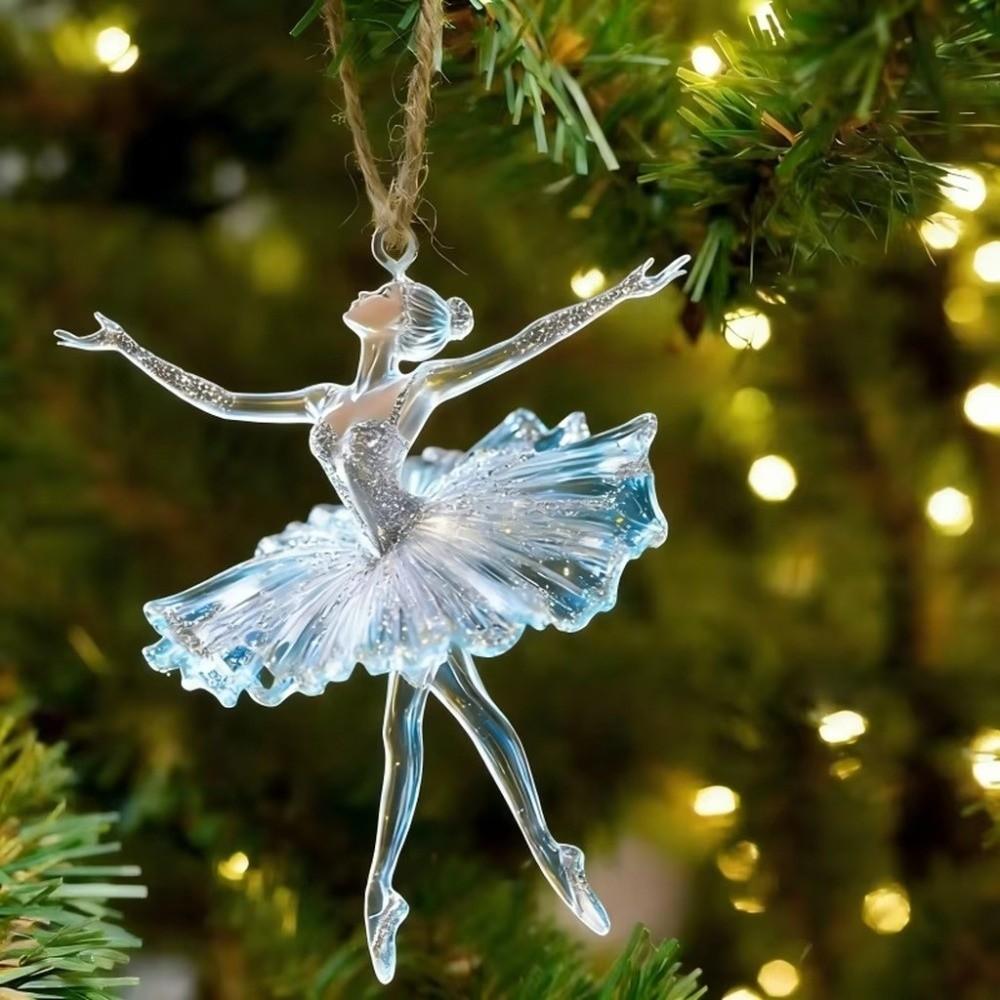 Ballet Dancer Acrylic Hanging Ornament Lucky Goddess Lucky Goddess Charm Vehicle Decor