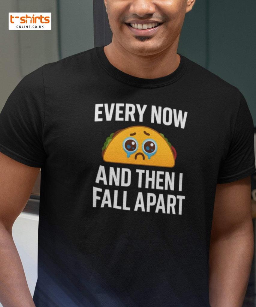 Sad Taco Funny Pun T-Shirt – Crying Taco Meme Tee