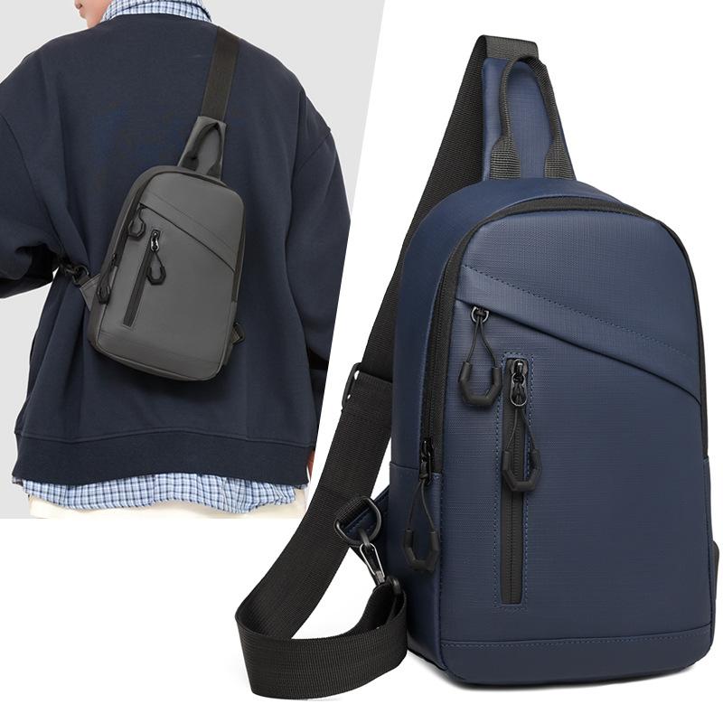 Мужская нагрудная сумка модная и простая новая сумка-мессенджер для отдыха и спорта на плечо маленькая сумка уличный рюкзак для поездок на работу