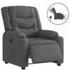 VidaXL Fauteuil Inclinable Électrique, Chaise de Relaxation avec Dossier et Repose-pied Réglables, Siège de Salon Salle de 3206568