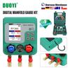 DUOYI DY523 Digital  Refrigeration Fluorination Gauge Vacuum Pressure Manifold Air Conditioning TemperatureTester Valves Tools