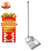 Пластиковый совок для мусора уличный из нержавеющей стали Zhuang Taitai