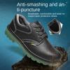 Green Bottom Labor Insurance Shoes Men's Steel Baotou Anti-smashing Work Shoes Anti-piercing, Wear-resistant, Non-slip and Comfortable