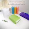 Новый двудырочный переплет для свободных листов, блокнот для заметок DIY с горизонтальной линией, тетрадь для словаря, макаронный цвет, папка-органайзер для заметок, школьный, офисный
