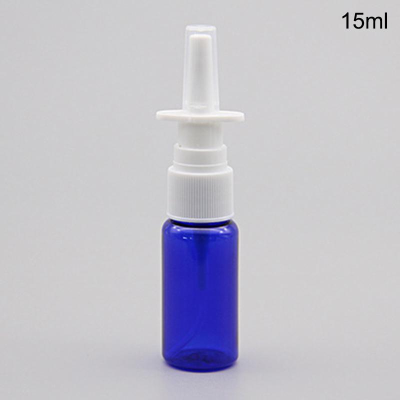 15Ml Plastic Empty Refillable Nasal Spray Bottle Mist Sprayers Atomizers Makeup Container For Travel Outdoor Oral Spray Bottle