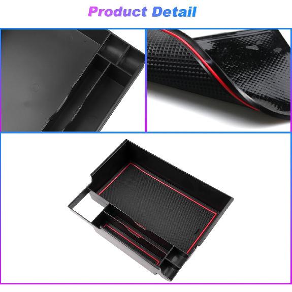 SXCY Applicable 2020-2024 2025 2026 Ford Explorer Center console storage box,Applicable 2025 2026 Accessory console tray,Applicable 2020-2026