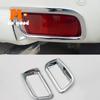 Decorative Cover Trim Accessories ABS 2pcs Chrome for Toyota Land Cruiser Prado 150 FJ 150 2010-2017 Rear Fog Light Lamp