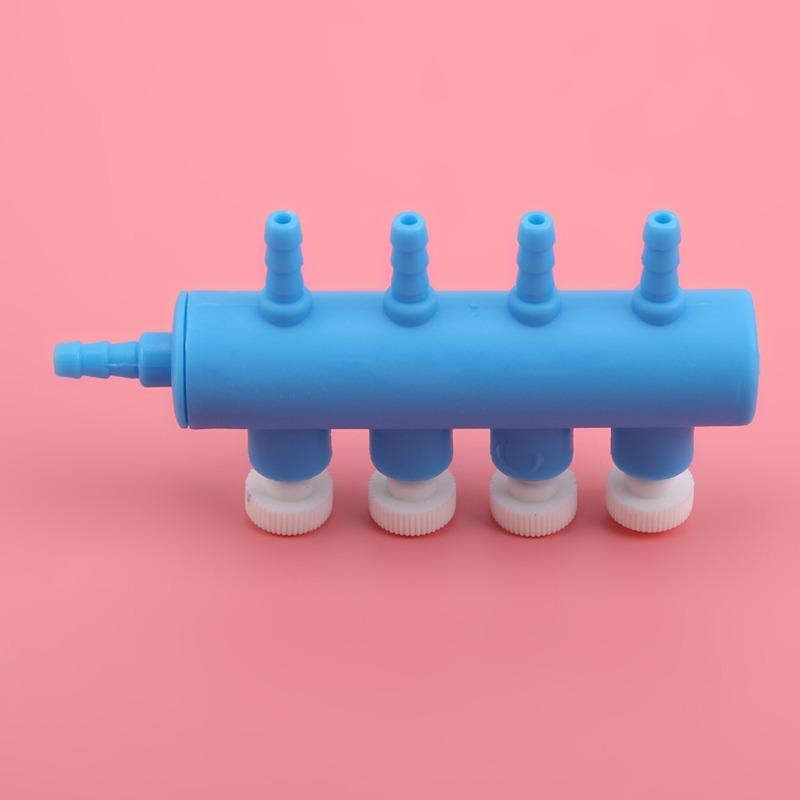 Практичный Аквариумный Воздушный Насос Клапан Контроля Потока Распределитель Разветвитель Шланга Аксессуары для Аквариума Трубка Кислородная Трубка Разделение потока