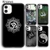 Krajews Aum Om Namaste Symbol Zen Yoga Phone Case Cover For iPhone 14 5 6s 7 8 Plus XR XS 11 12 13 Pro Max Samsung S21 S22ultra