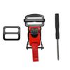 Quick Release Safety Buckle for AGV, SHOEI, HJC, ARAI, MT, KYT Helmets