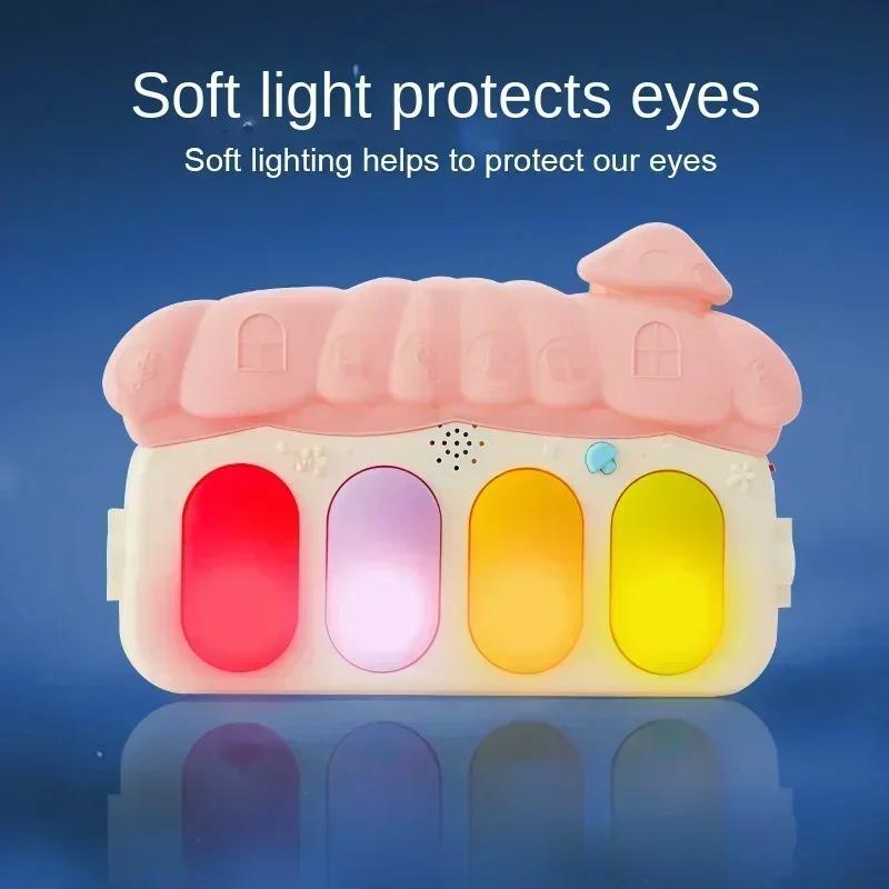 Новые популярные детские игрушки музыкальное педальное пианино для детей от 0 до 1 года пианино для новорожденных игровой коврик подарок на Хэллоуин, Рождество Товары для матери и ребенка