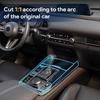 Gear Shift Collar for Mazda CX30 2020-2024 Interior Protective Film Anti-Scratch TPU