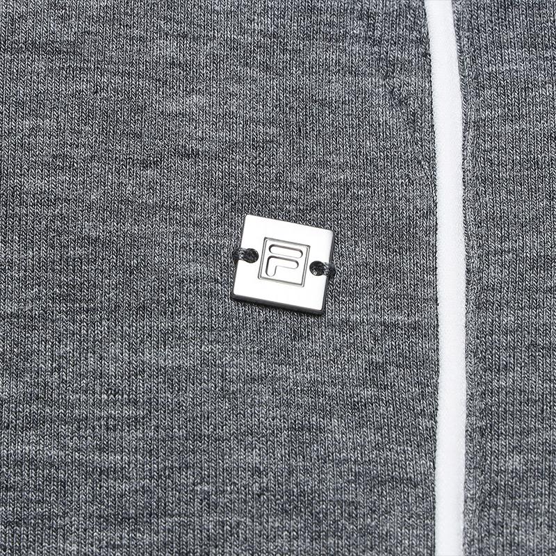 Fila Белые Простые Модные Универсальные Вязаные Свободные Прямые Повседневные Брюки Женские низ F11W543601FMG