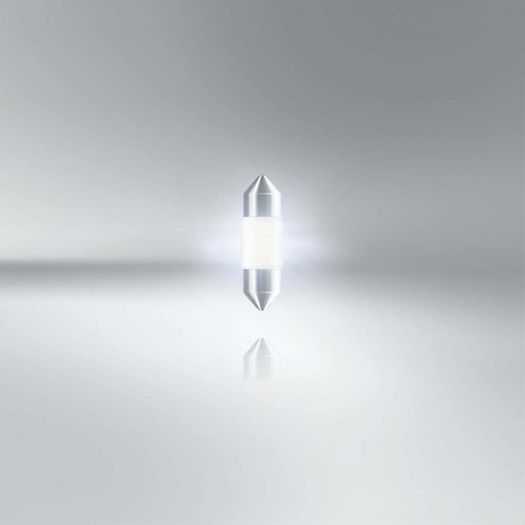 Osram Ledriving® Sl C5W (31мм) Белый светодиодный сигнальный фонарь 6000K только для бездорожья, не-ECE, одинарный блистер (1 лампа)