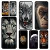 Phone Case For Samsung Galaxy A52 A14 A50 A70 A10S A30 A40 A20S A20E A02S A12 A22 A32 5G A04 Lion Tiger King Monkey Animal Cover