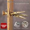 30Pcs/50Pcs Thickened Manganese Steel Wall Fastener High Hardness Steel Anchor  Drywall Installation