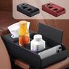 Luxury Car Armrest Cushion Multifunctional Center Console Organizer  All-Season Use
