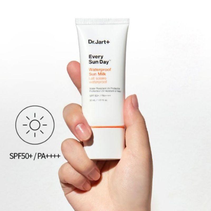 Dr.Jart+ Every Sun Day Водостойкое солнцезащитное молочко SPF50+ PA++++ 30 мл – Легкое водостойкое солнцезащитное средство для лица