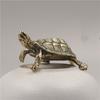 Craft Gift Personal Collection Desktop Ornaments Turtle Figurines Brass Tortoise Tortoise Statue
