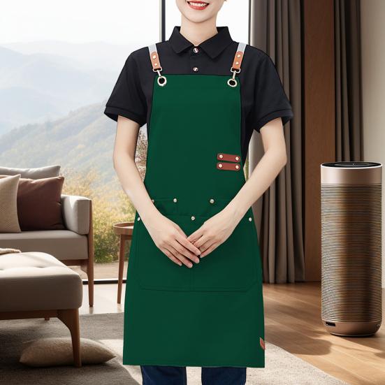 Водонепроницаемый фартук для мужчин и женщин, антижировой Нержавеющий кухонный фартук для шеф-повара, кафе, магазина, официанта, барбекю, кухонные аксессуары