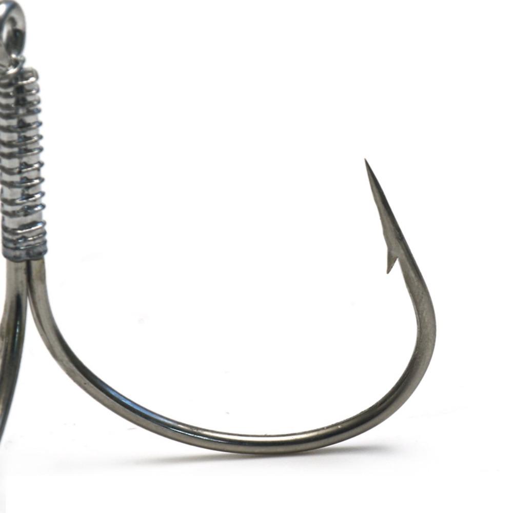 5 шт. Рыболовные снасти Тройные крючки Джиг Крючок из высокоуглеродистой стали новый Крючки с бородкой На открытом воздухе