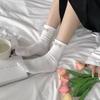 Женские носки до щиколотки с отворотами Летние носки-гольфы Носки средней длины Японские милые носки с жемчугом Носки для ботинок Уличная мода Подарок