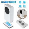 Охлаждающий вентилятор, совместимый с консолью Xbox Series S, вертикальная охлаждающая подставка с 2 высокоскоростными вентиляторами охлаждения и 2 дополнительными портами USB (Только для Xbox Series S)