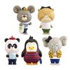 Tiny Zoo Figure Collection Tiny Zoo Complete Set of 5 Lucky Item Capsule Toy No