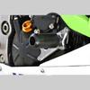 BYEMTTY Мотоциклетные слайдеры рамы/слайдеры двигателя для Kawasaki Ninja ZX-6R 8BL-ZX636J (2024~) (Серебряный)