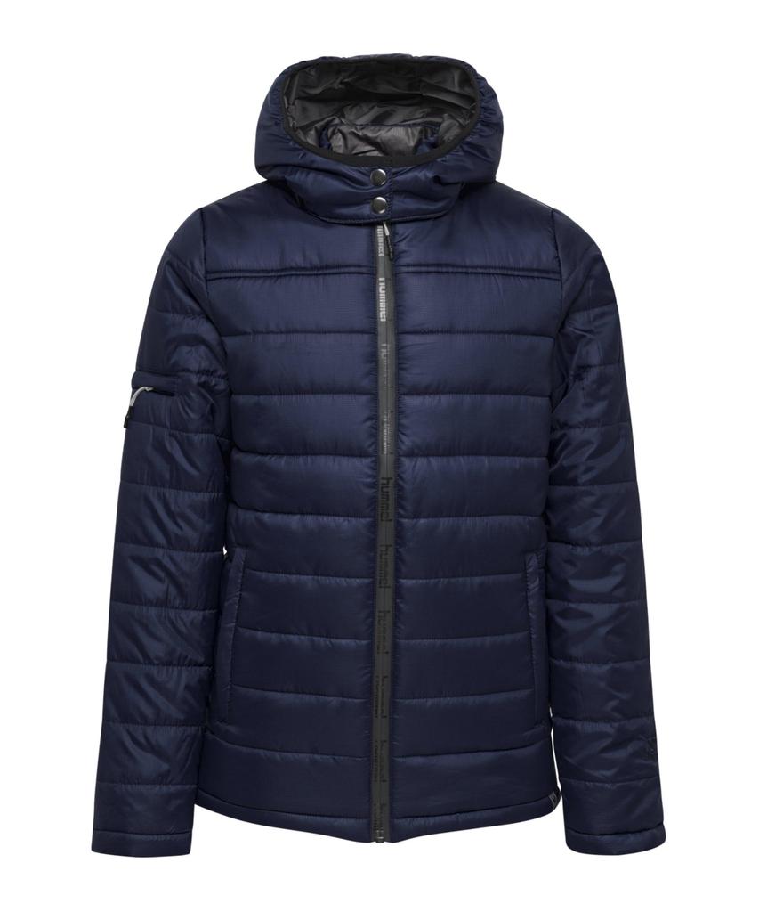 Hummel North Quilted Hood Jacket Kids water resistant marine