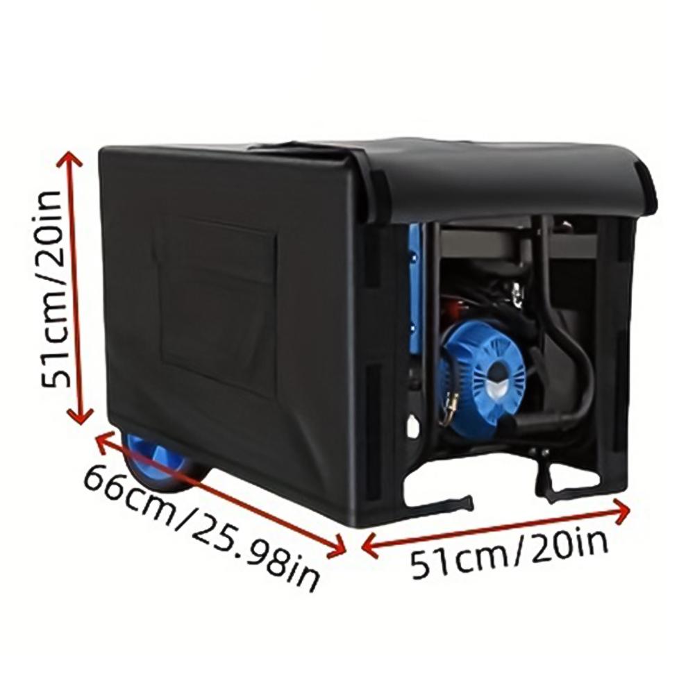 Чехол для уличного генератора, погодостойкий, с регулируемой посадкой, надежная защита для генераторов в суровых условиях