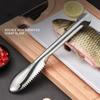 Stainless Fish Scales Scraping Graters Fast Remove Cleaning Scraper Bone Tweezers Fish Bone Plucking Clamp Tools Kitchen Gadgets