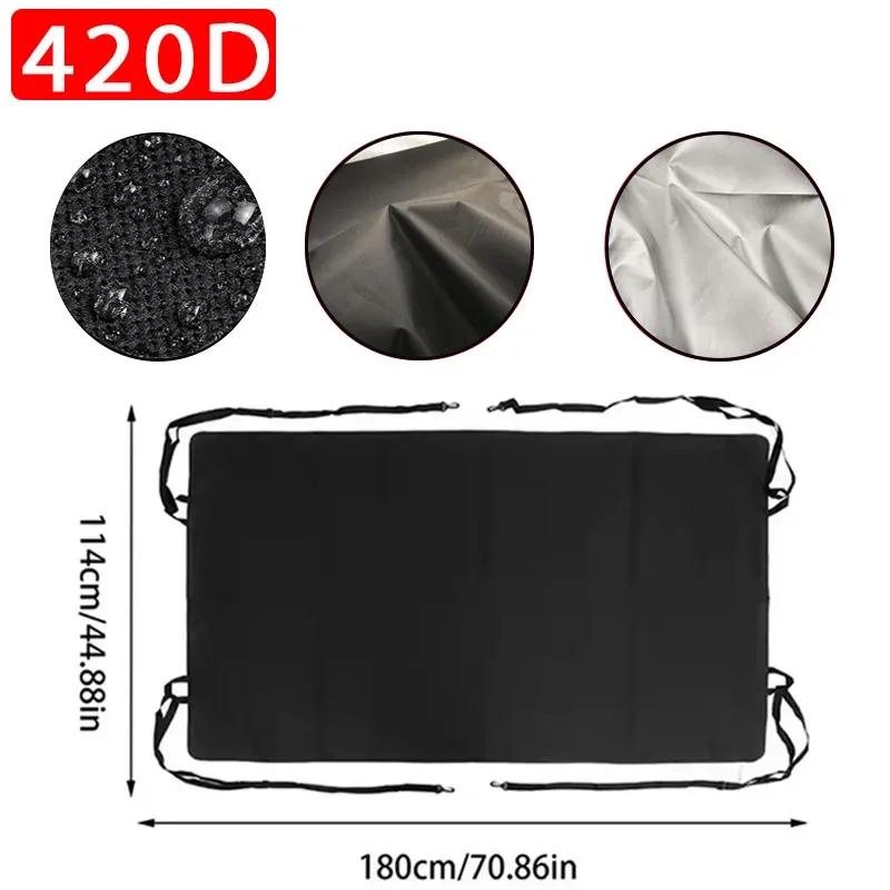 For Ford Transit Custom For VW T5 T6 Campervan For RV 600D 420D 210D Black Rear Barn Door Awning Cover Waterproof Sunshade