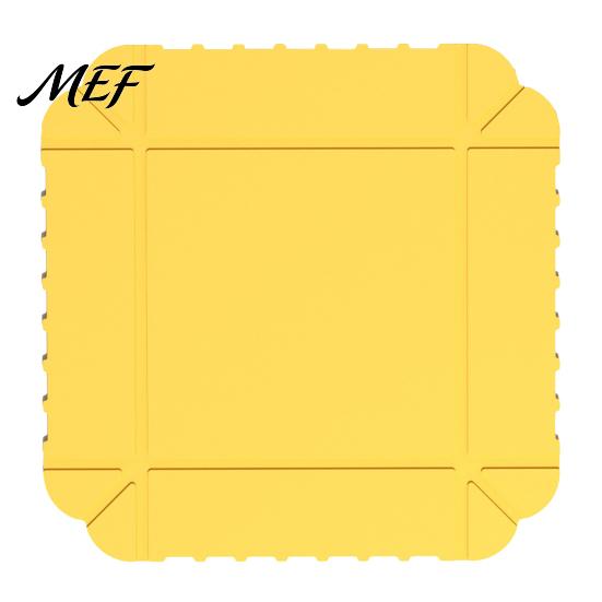 Heat Resistant Silicone Trivet Foldable Magnetic Mat, Hot Pad, Portable Waterproof Camping Food Container Non-slip for Kitchen Dining Table And