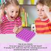 Pop Bubble Fidget Sensory Toy Pure Compression Silicone Push Pop Bubble Sensory Toy - Stress Reliever Toy to Alleviate Bad Mood for Kids Adults
