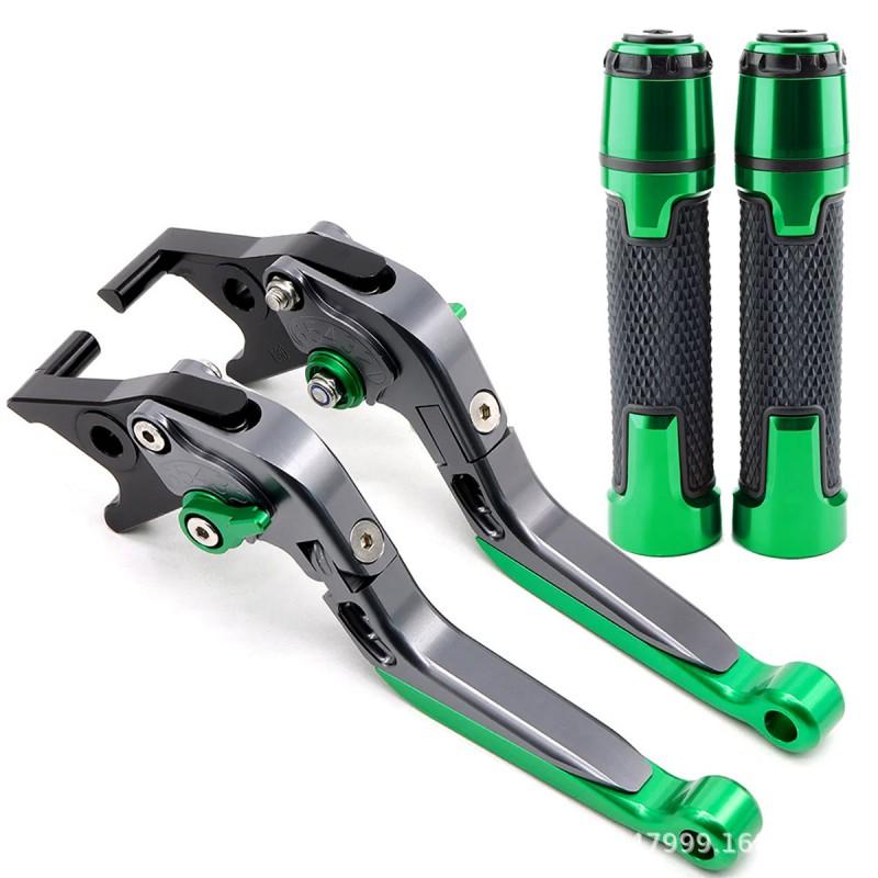 CNC Aluminum Brake Clutch Lever Perch Handlebar Grips Honda NC700 NC750 NC700X Motorcycle Custom Upgrade