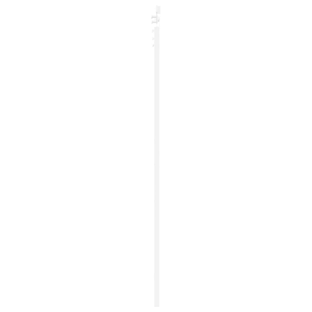 Sliding Door White 83 x 202 cm Solid Pine Wood